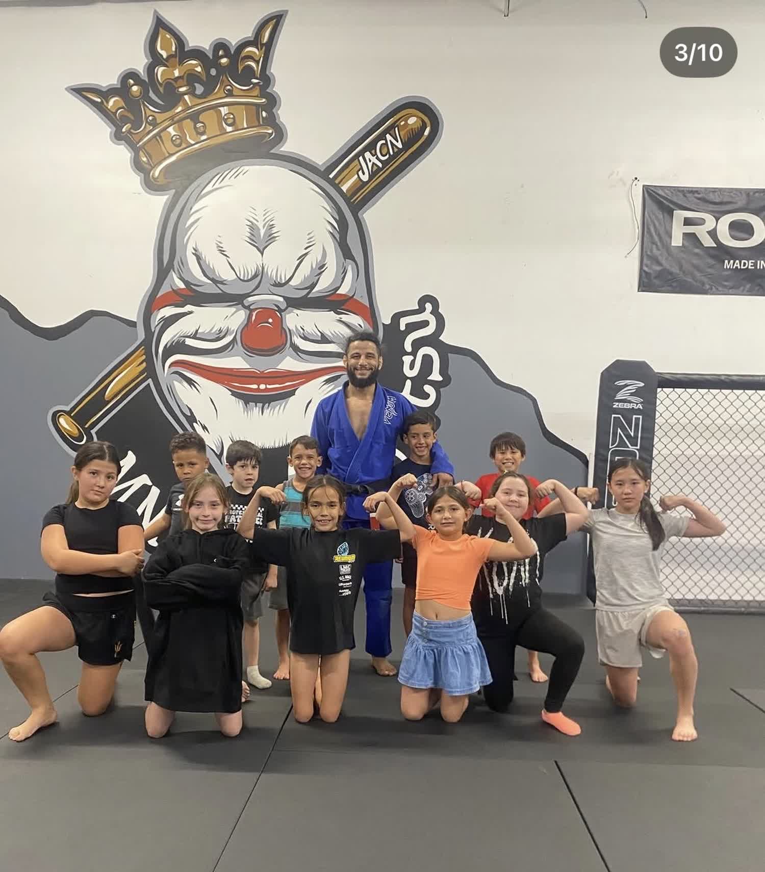 Desert Boa kids class at MDE Athletics
